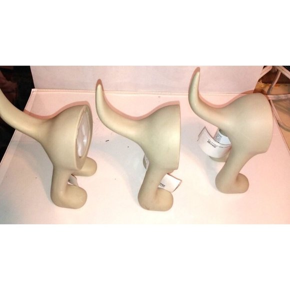 NEW 3 Ikea Beige BASTIS Dog Tail Wall Hanger Hook Hat Coat Leash Keys  NWT - Picture 1 of 10